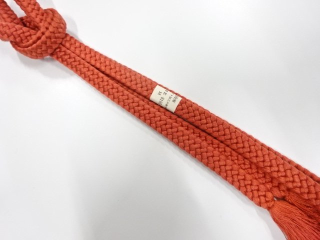 未使用品　正絹　手組帯締め